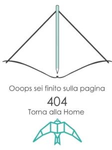 Error page 404 logo sito con ooops